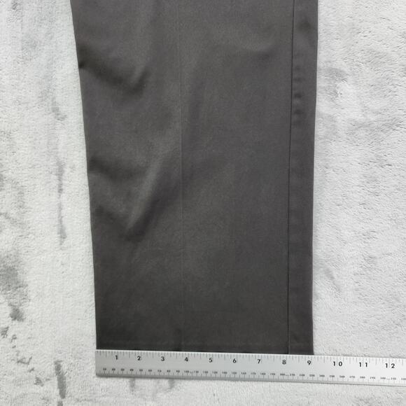 Dockers Pants Mens 42 X 30 Gray D3 Signature Classic Fit Pleated Cotton Office - Picture 13 of 14